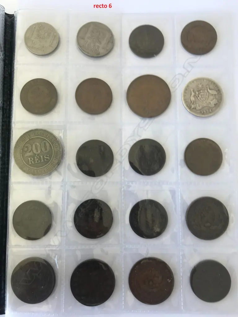 A vintage world coin collection, Image 1++