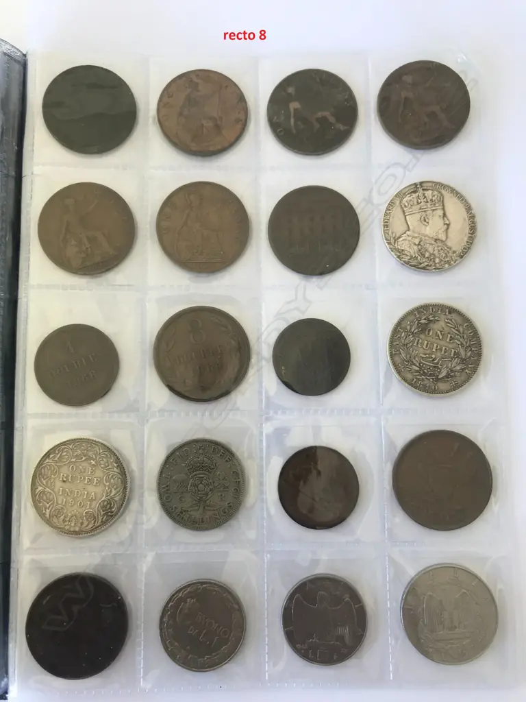 A vintage world coin collection, Image 1++