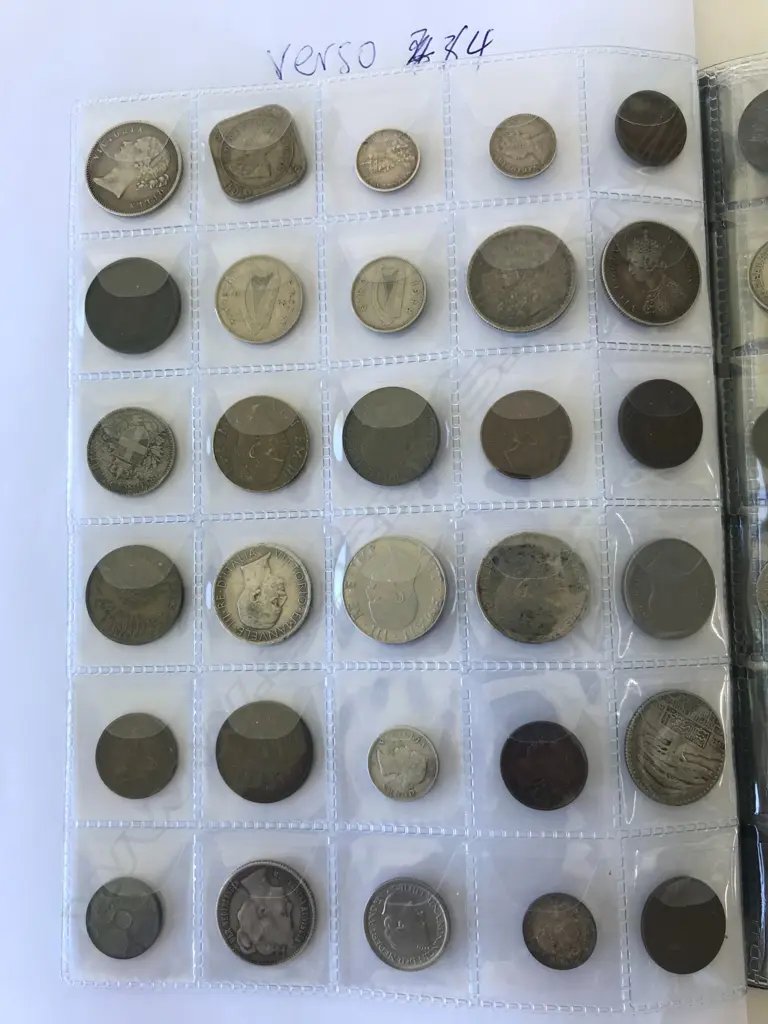 A vintage world coin collection, Image 1++