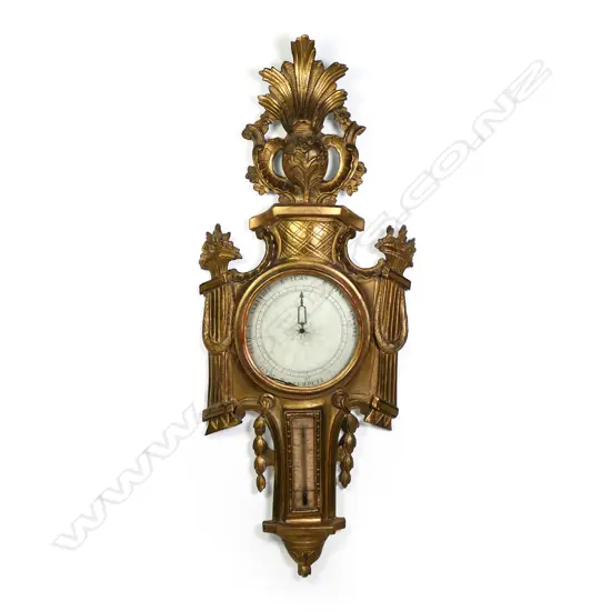 A French Baromètre Néoclassique, period of Louis XVI, 18thC,