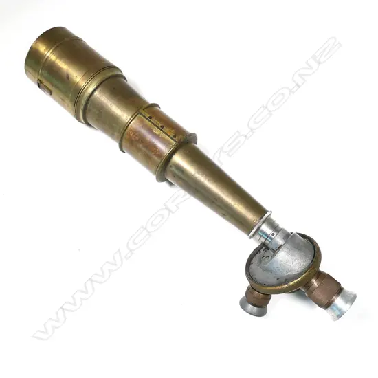 A French WWI M.1917 monocular telescope with an ocular rotator produced by E. Krauss, Paris,