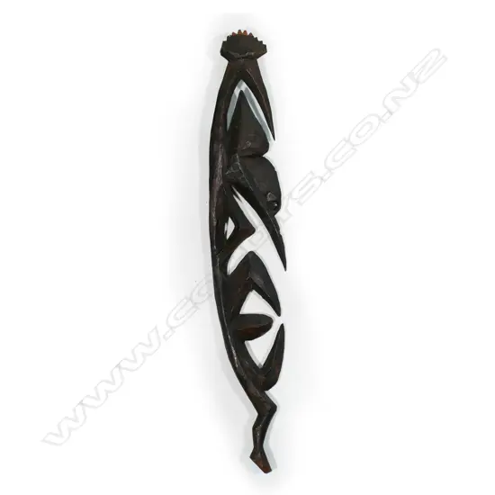 A PNG single legged hook figure (kemangabbi),
