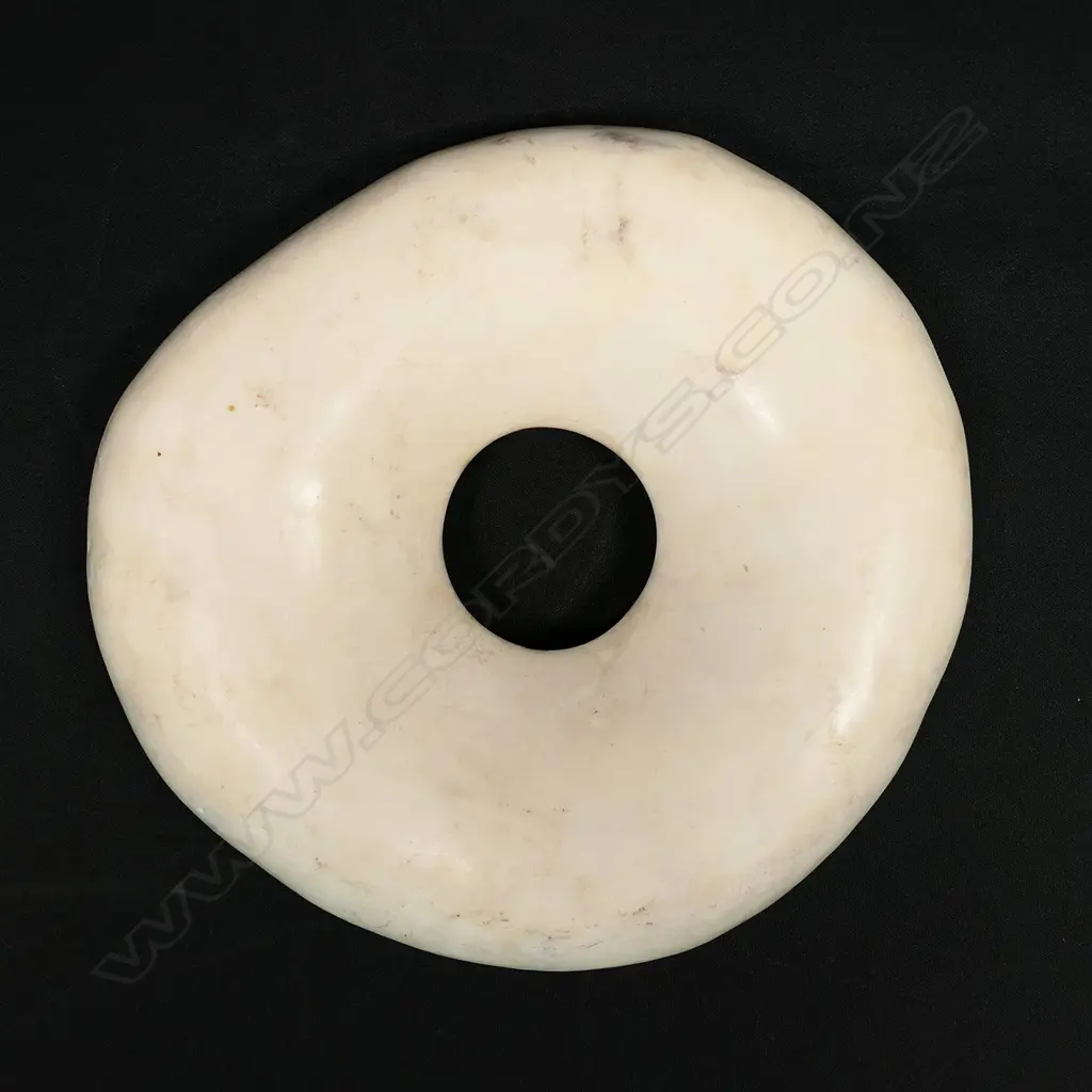 A large clam shell ring money token (wenga), Boiken people, Papua New Guinea, Image 1++