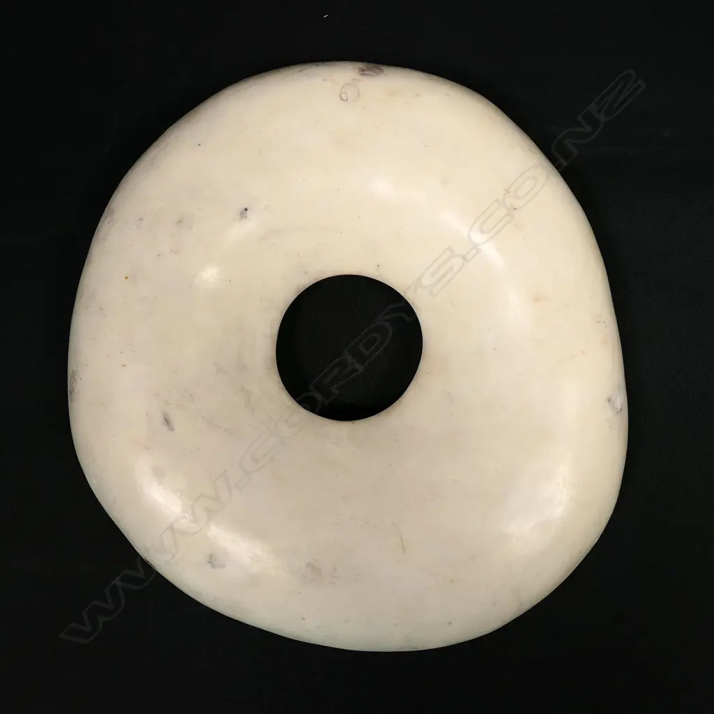 A large clam shell ring money token (wenga), Boiken people, Papua New Guinea, Image 1++