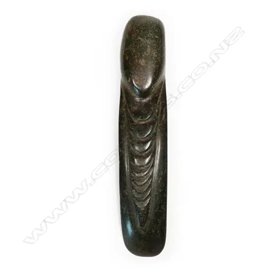 An unusual stone adze blade