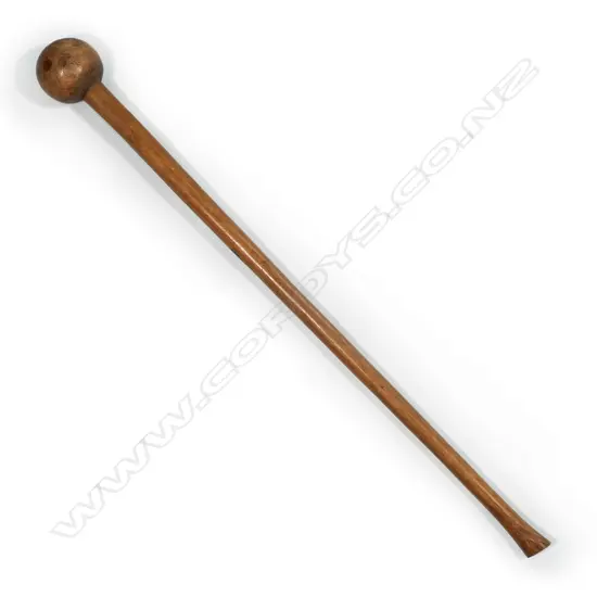 An African knobkerrie,