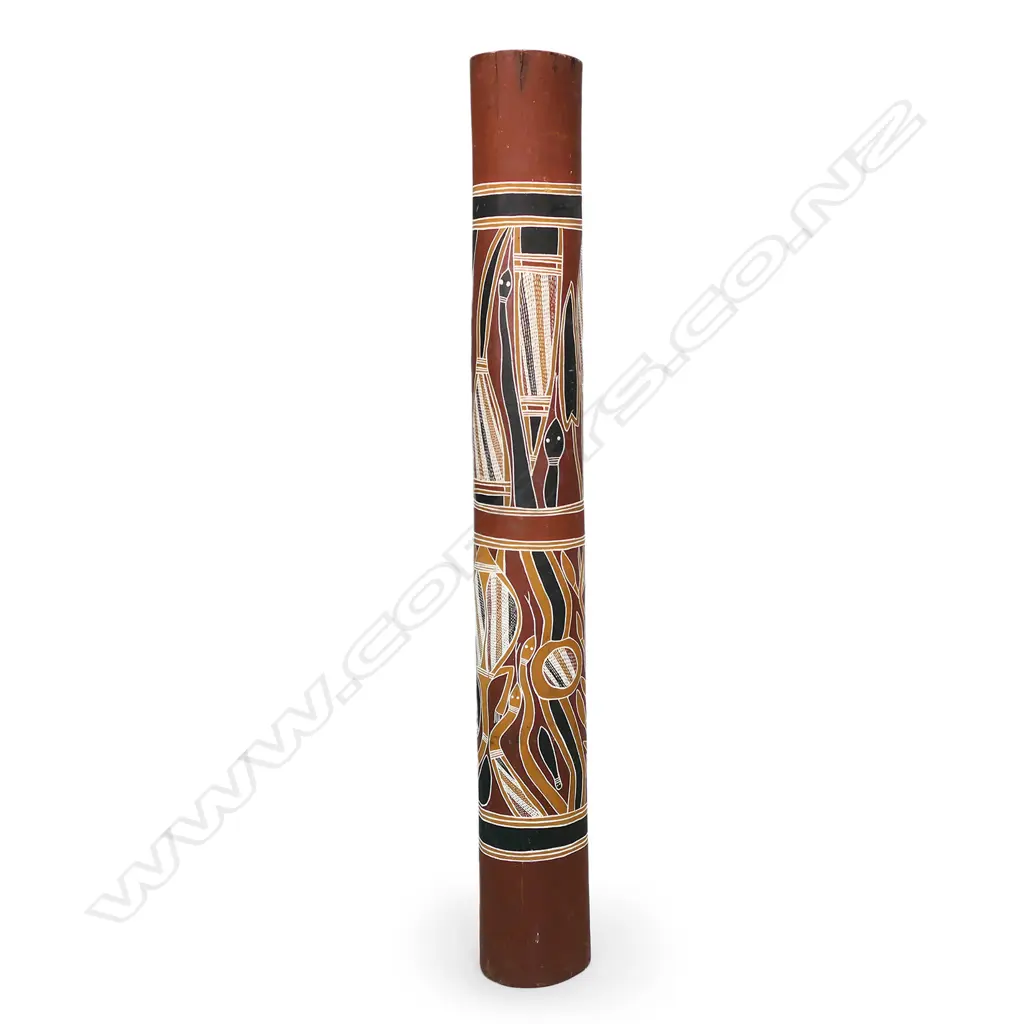 An Australian aboriginal hollow log bone coffin (Lorrkan/Larrikitj), Image 1++