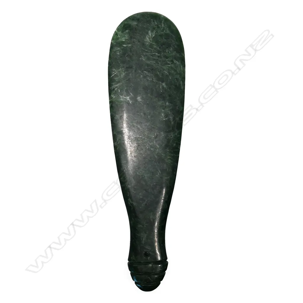 A kawakawa pounamu mere, Image 1++