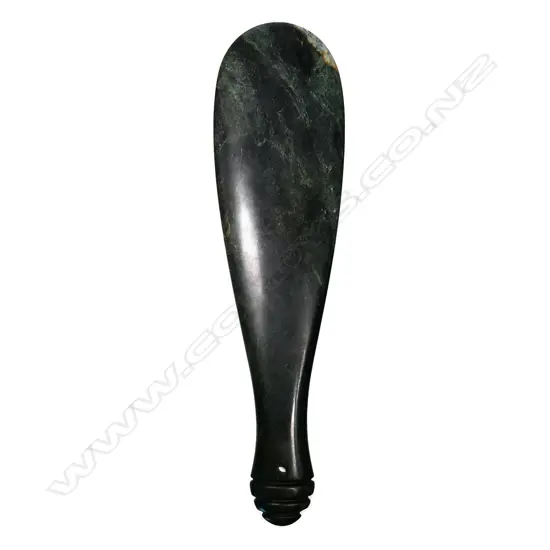 A kawakawa pounamu mere,