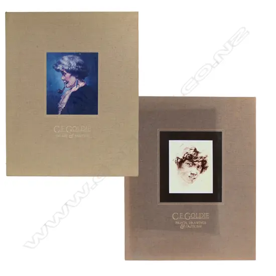 A pair of C.F. Goldie books