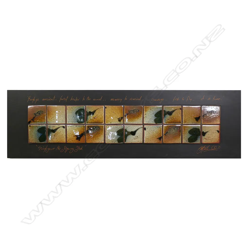 MICHAEL O’DONNELL “THE FLYING FISH” WALL HANGING Image 1++