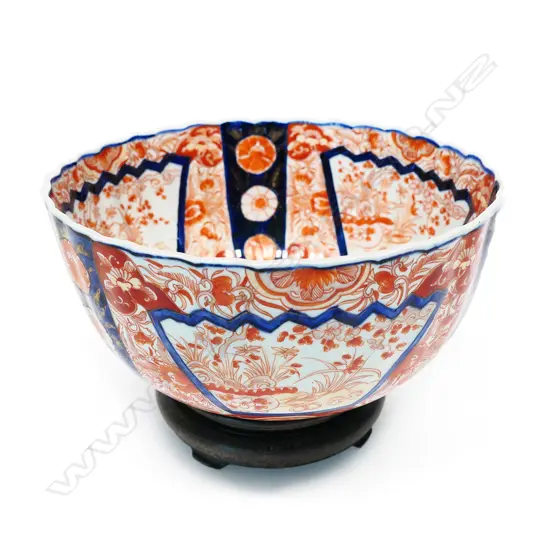 A Japanese Meiji period Imari bowl,