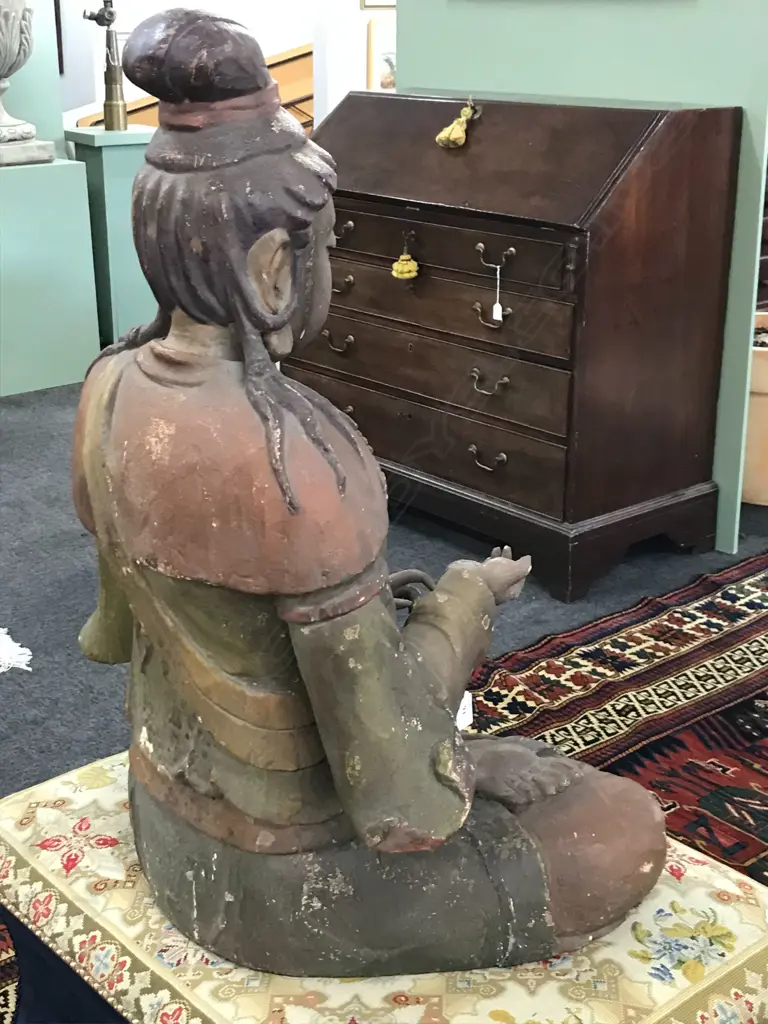 An early Japanese figure of the bodhisattva Avalokiteśvara (Kannon), Image 1++