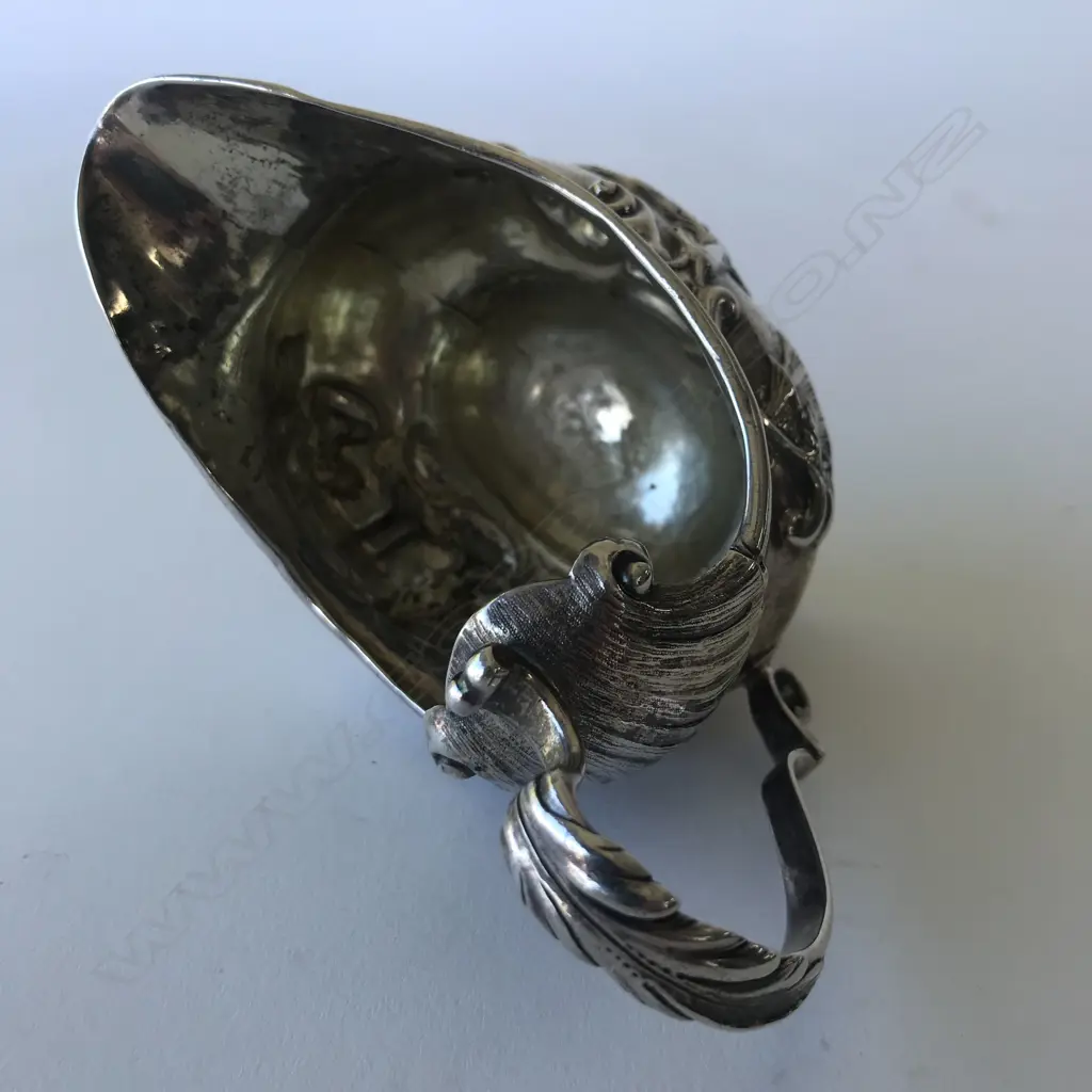 A rare George II silver creamer Image 1++