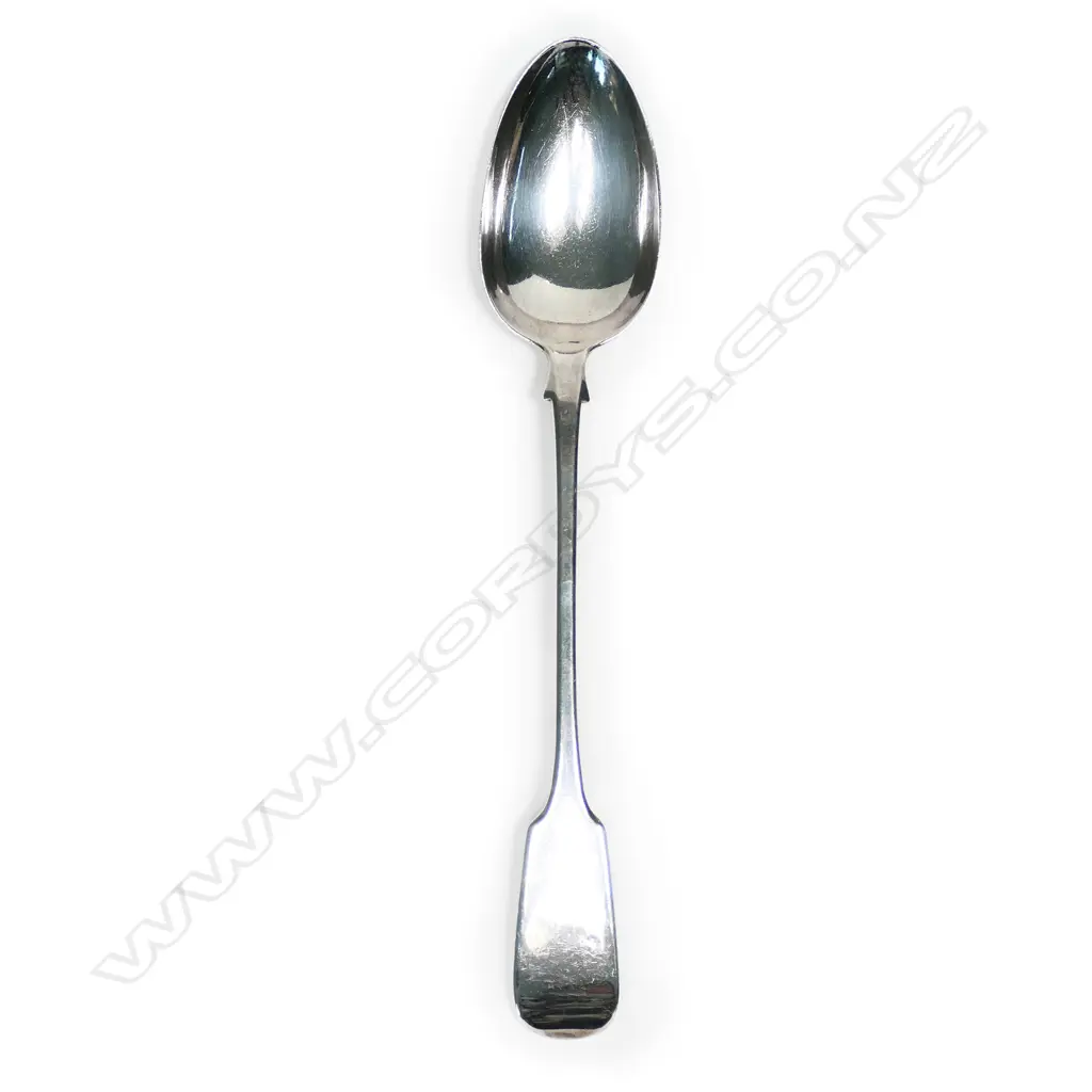 A william IV silver pie spoon Image 1++
