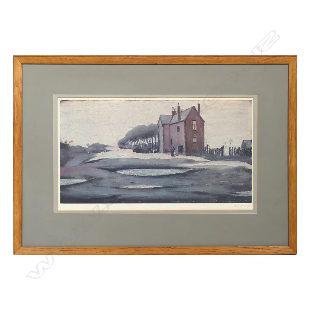Laurence Stephen Lowry (1887-1976) Image 1++