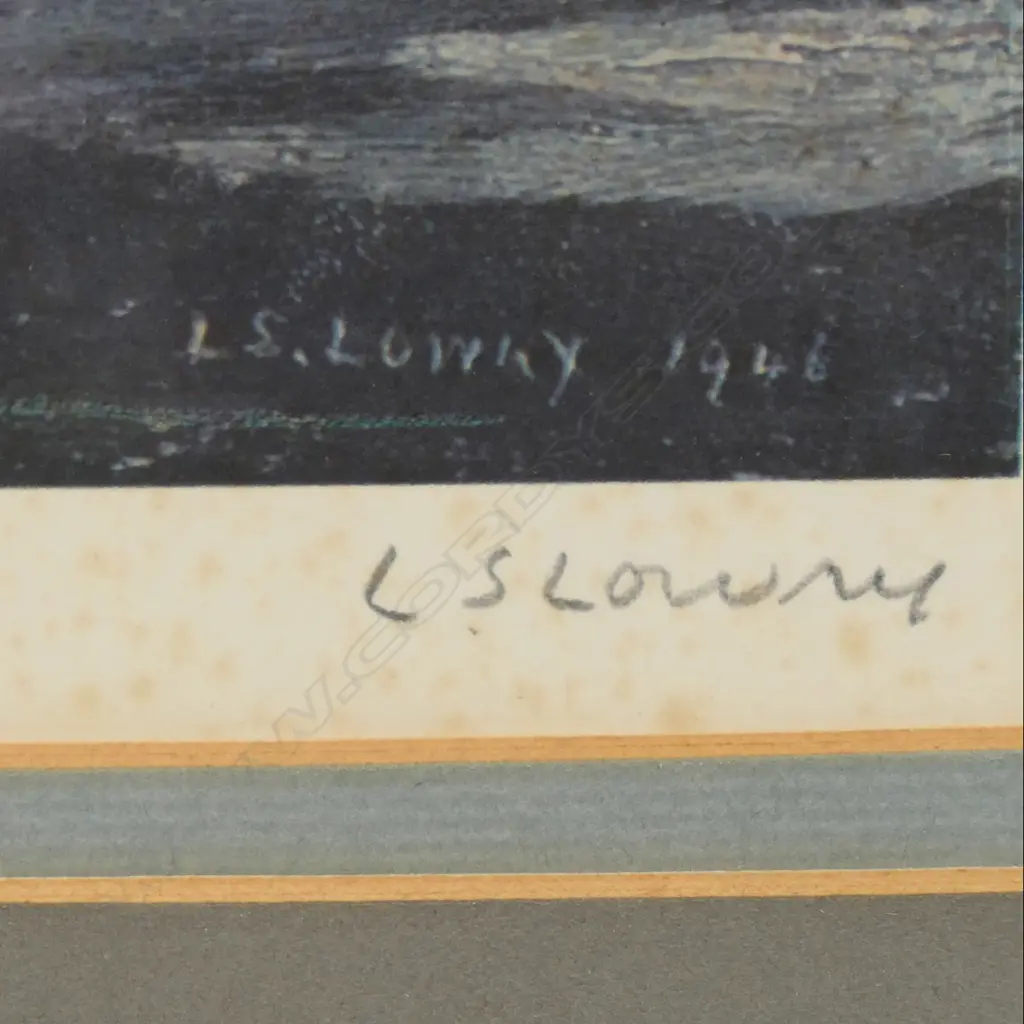 Laurence Stephen Lowry (1887-1976) Image 1++