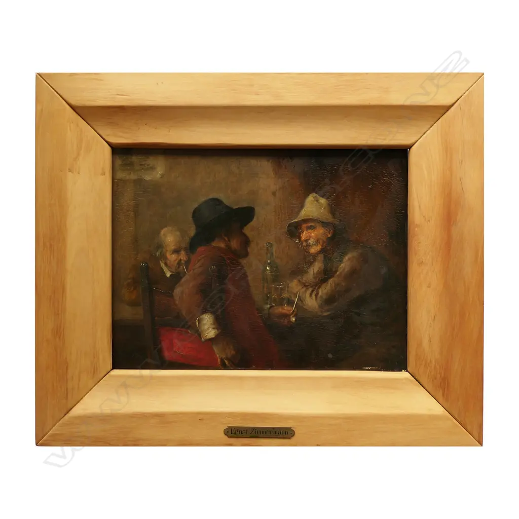 Ernst Zimmermann (German 1852-1901) Image 1++