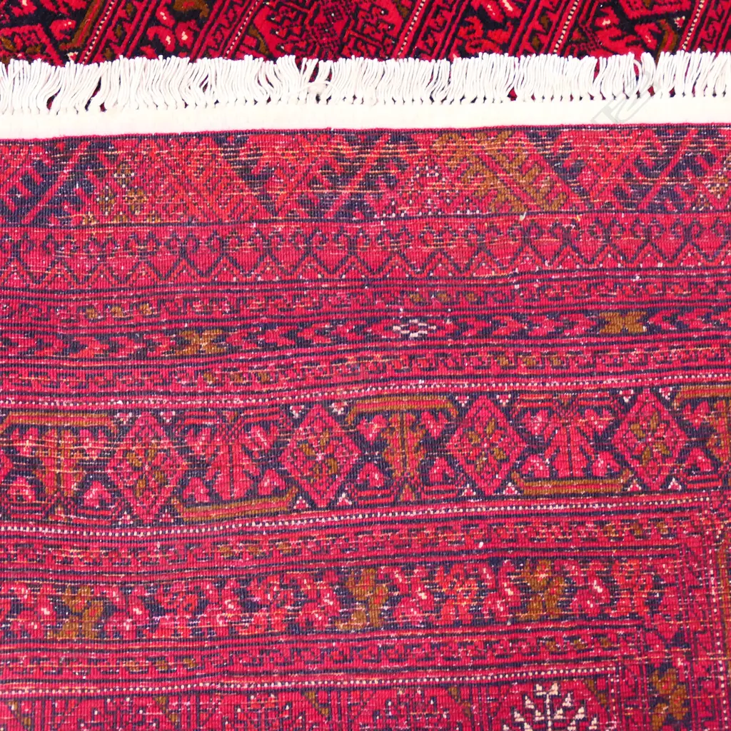 A finely hand knotted large Turkman carpet, Image 1++