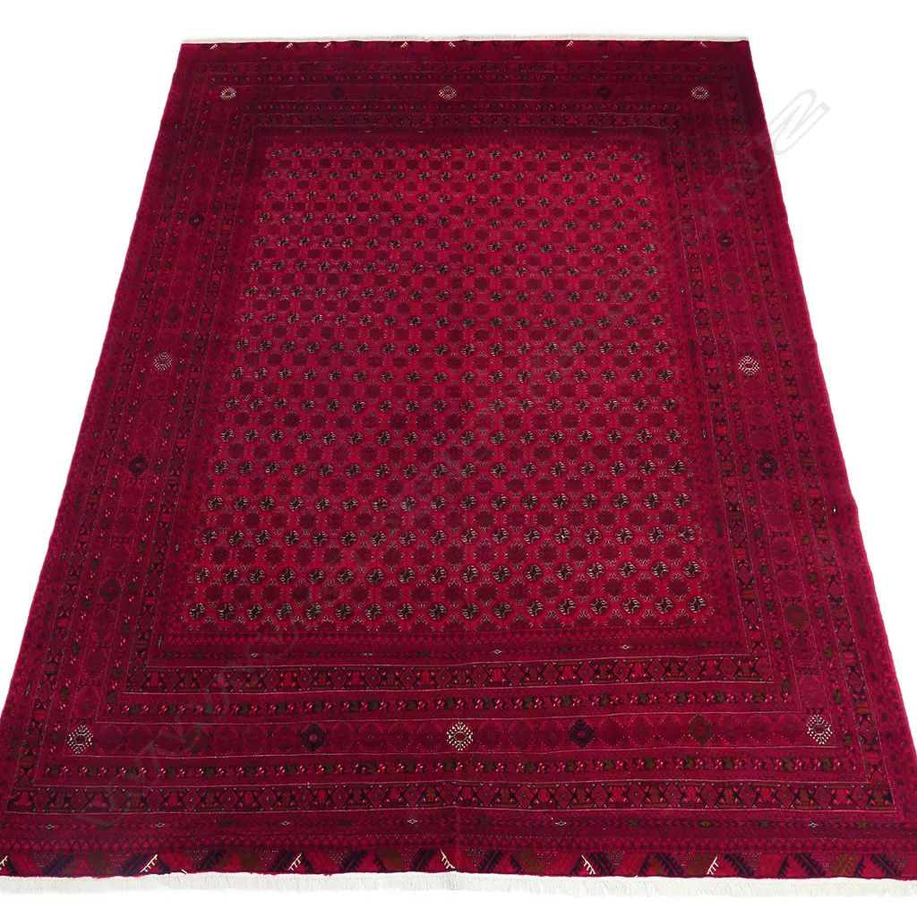 A finely hand knotted large Turkman carpet, Image 1++