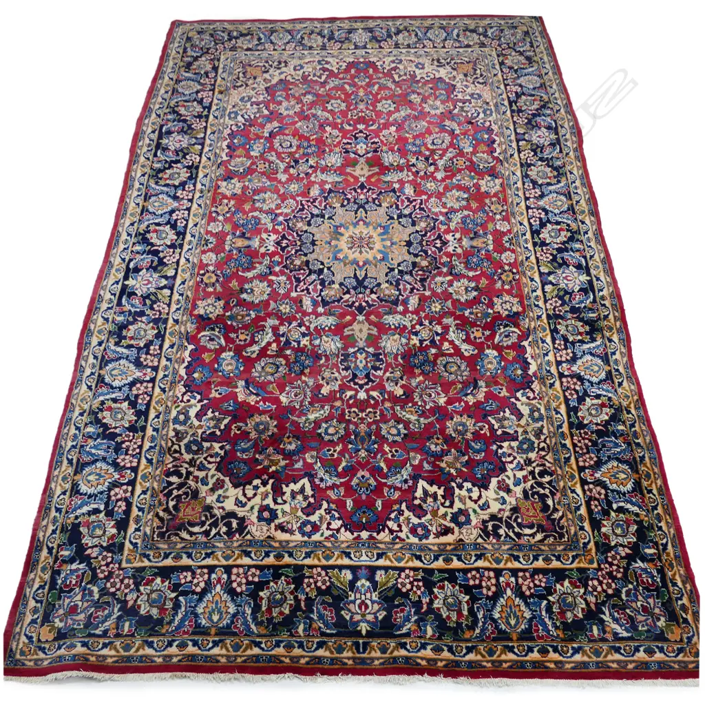 A fine large hand knotted Persian carpet, Image 1++