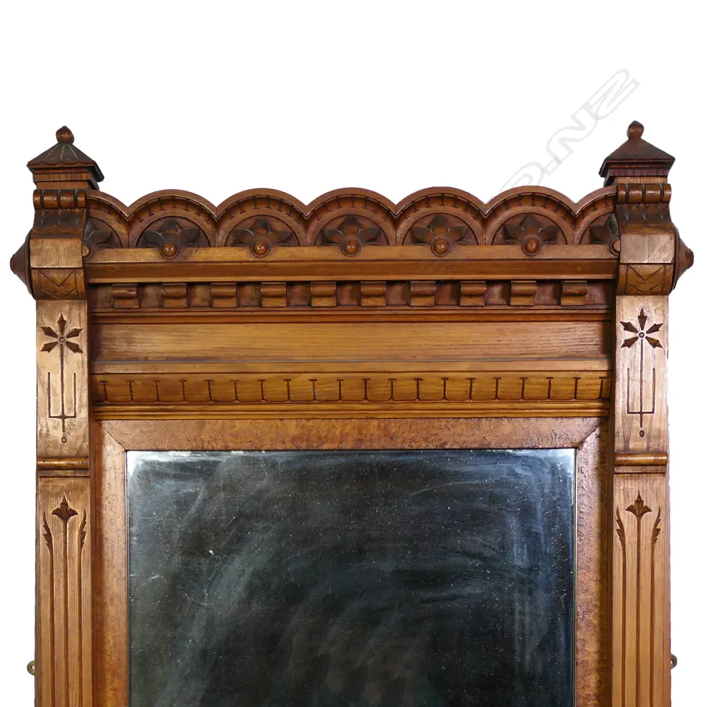 A Victorian Eastlake Gothic mirror, Image 1++
