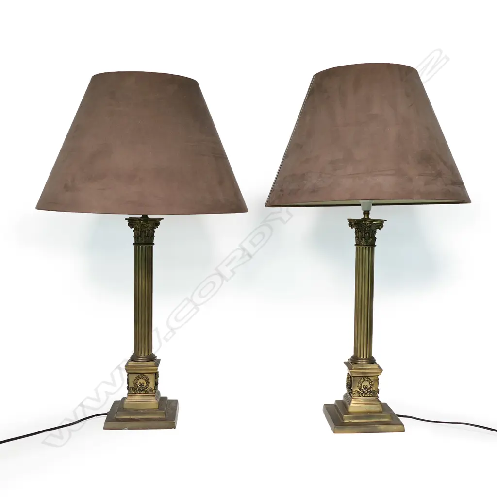 A pair of vintage table lamps, Image 1++