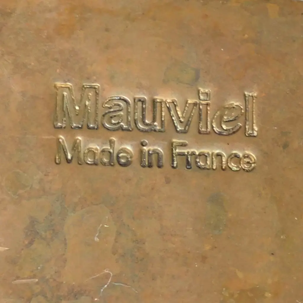 A vintage heavy French copper pot, Image 1++