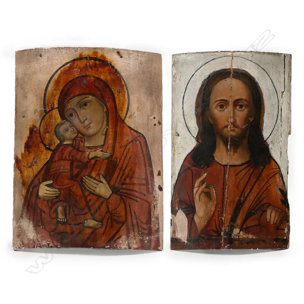 Two old Russian icons, Image 1++