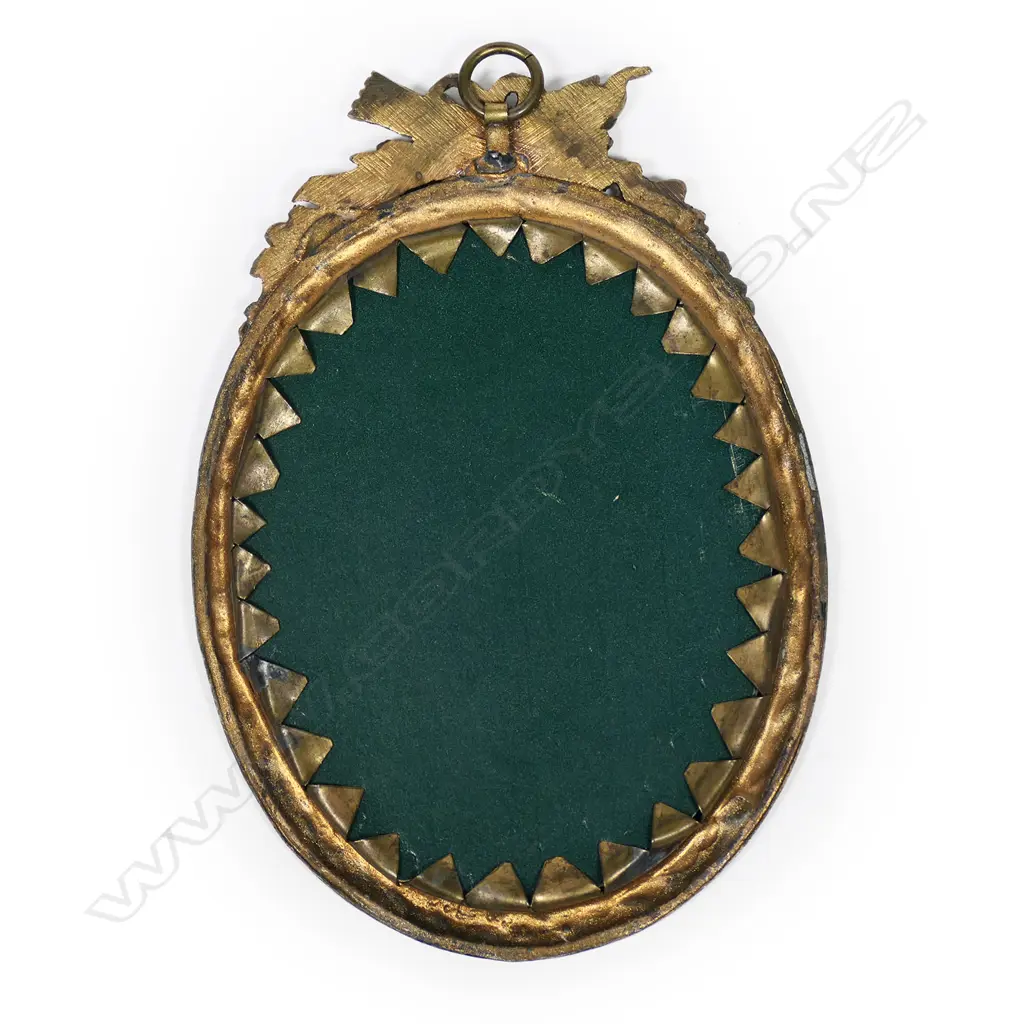 A portrait miniature in 18thC style, of a woman wearing a lace cap, signed Hall. Image 1++