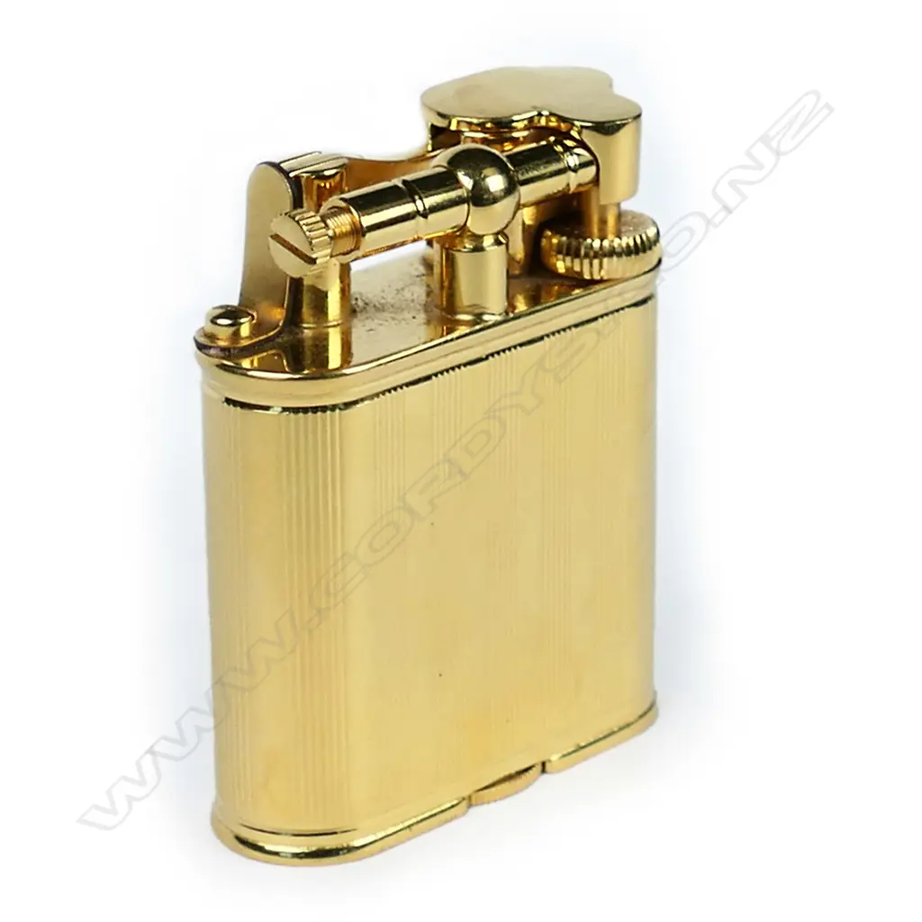 A c1997 Dunhill gold plated Unique Sports lighter Image 1++