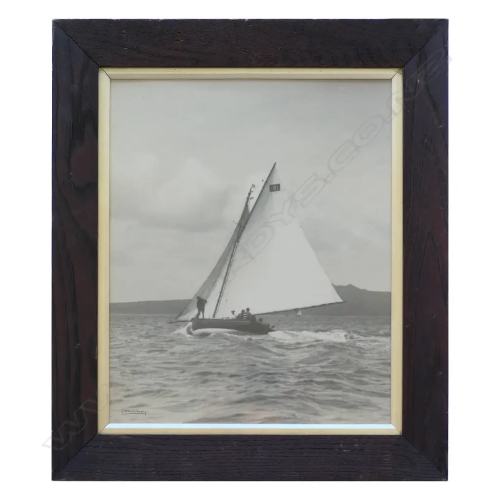 A vintage framed Winkelmann photograph, Image 1++