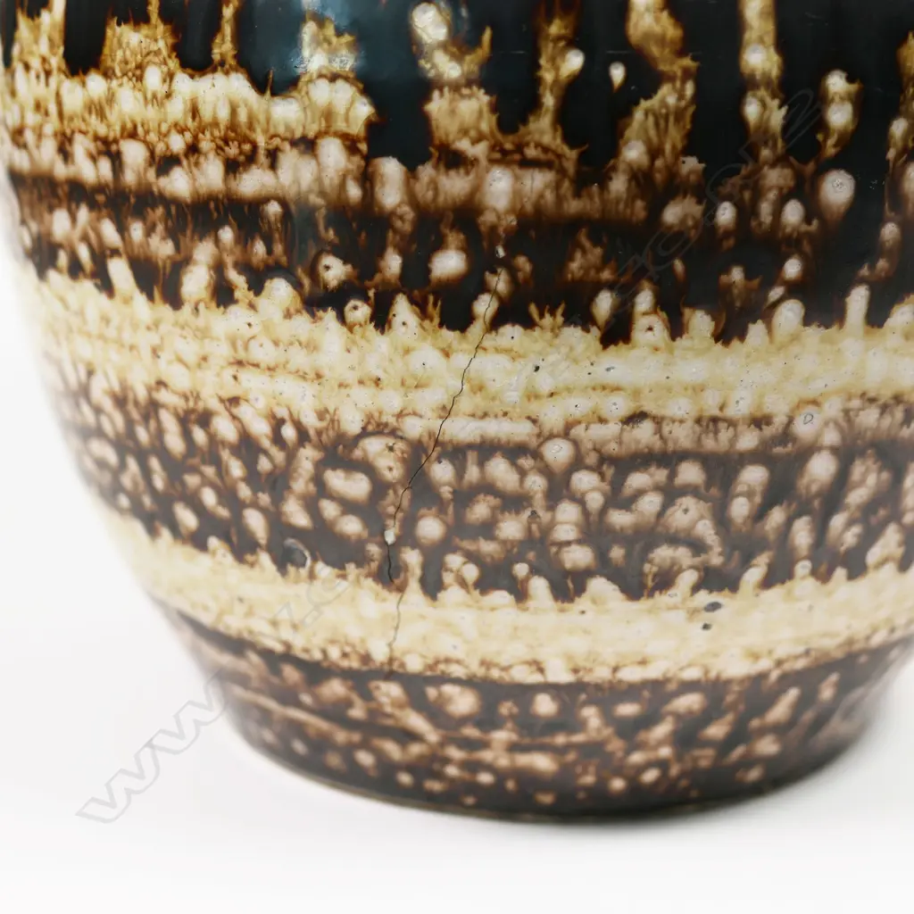 Peter Stichbury Crum Brickworks salt glazed vase Image 1++