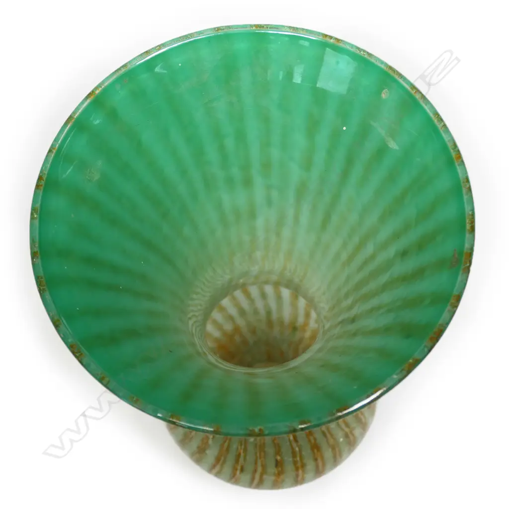 A c.1930 WMF Ikora art glass vase, Image 1++