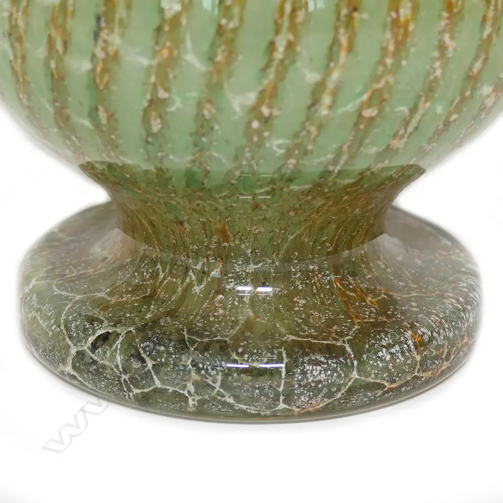 A c.1930 WMF Ikora art glass vase, Image 1++