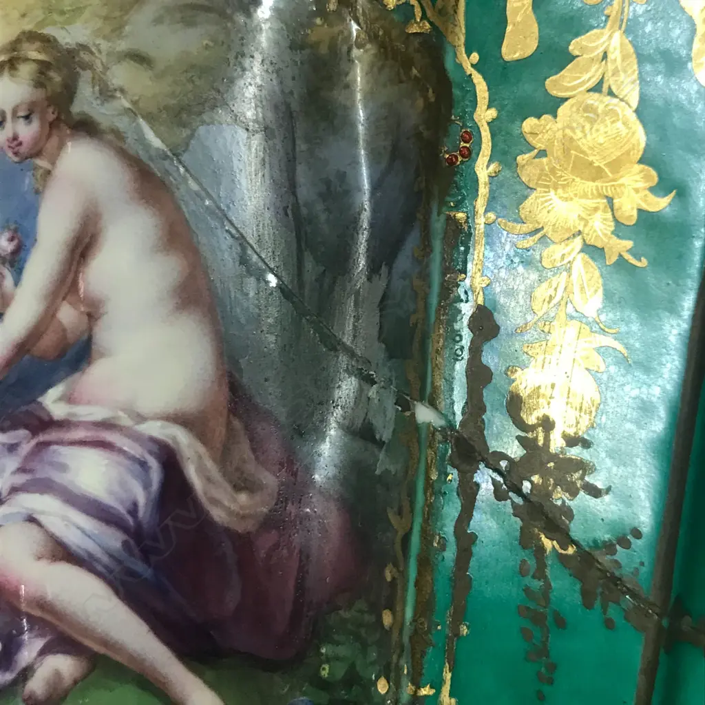 A pair of Louis XVI 18thC Sèvres green-ground ‘Vases Hollandois’, Image 1++