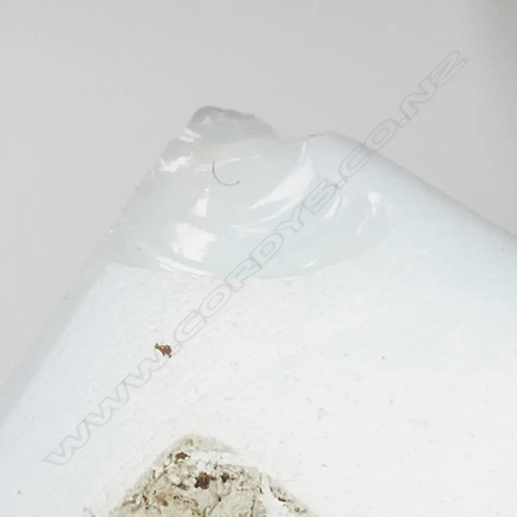 PAIR QING DYNASTY GLASS SCROLL WEIGHTS 150x35mm FAULTS Image 1++