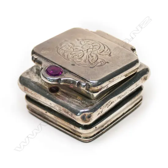 A William IV silver heavy gauge snuff box, London 1831 by Charles Reily & George Storer,