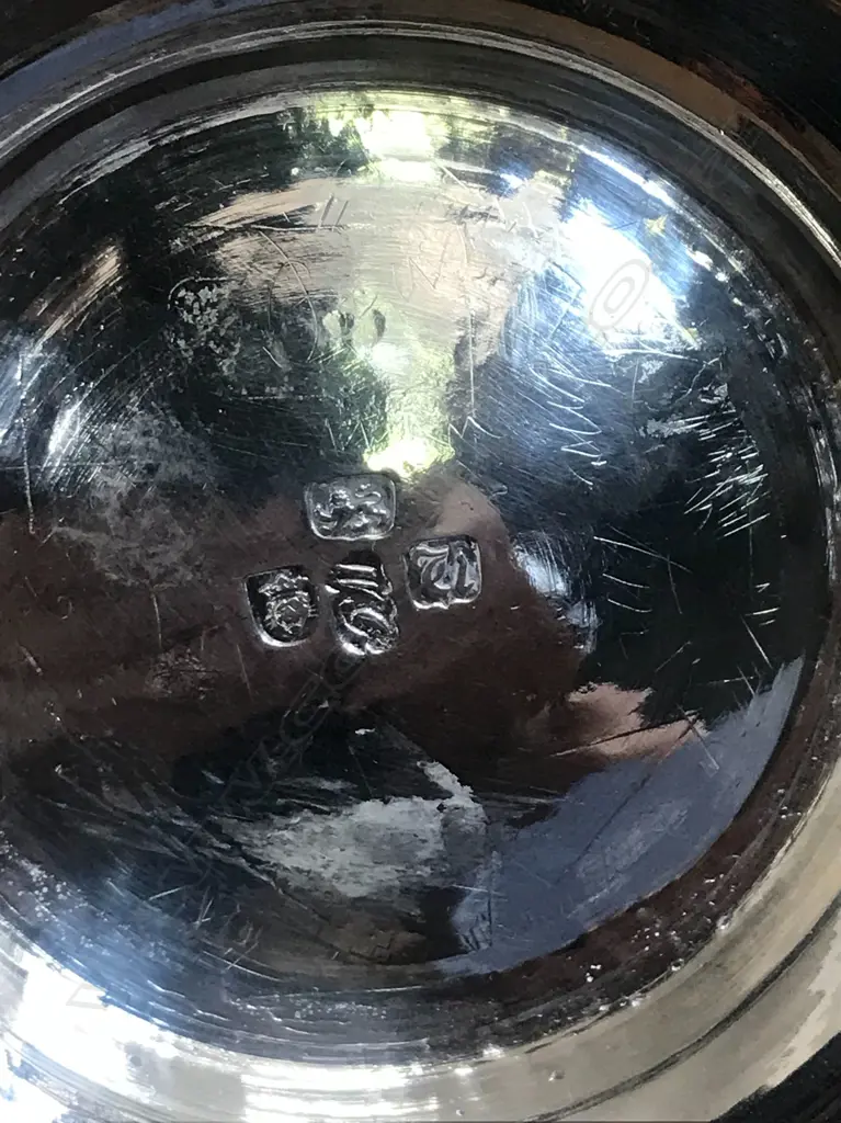 A George III silver coffee pot, London 1775 by William Grundy. 786gm., Image 1++