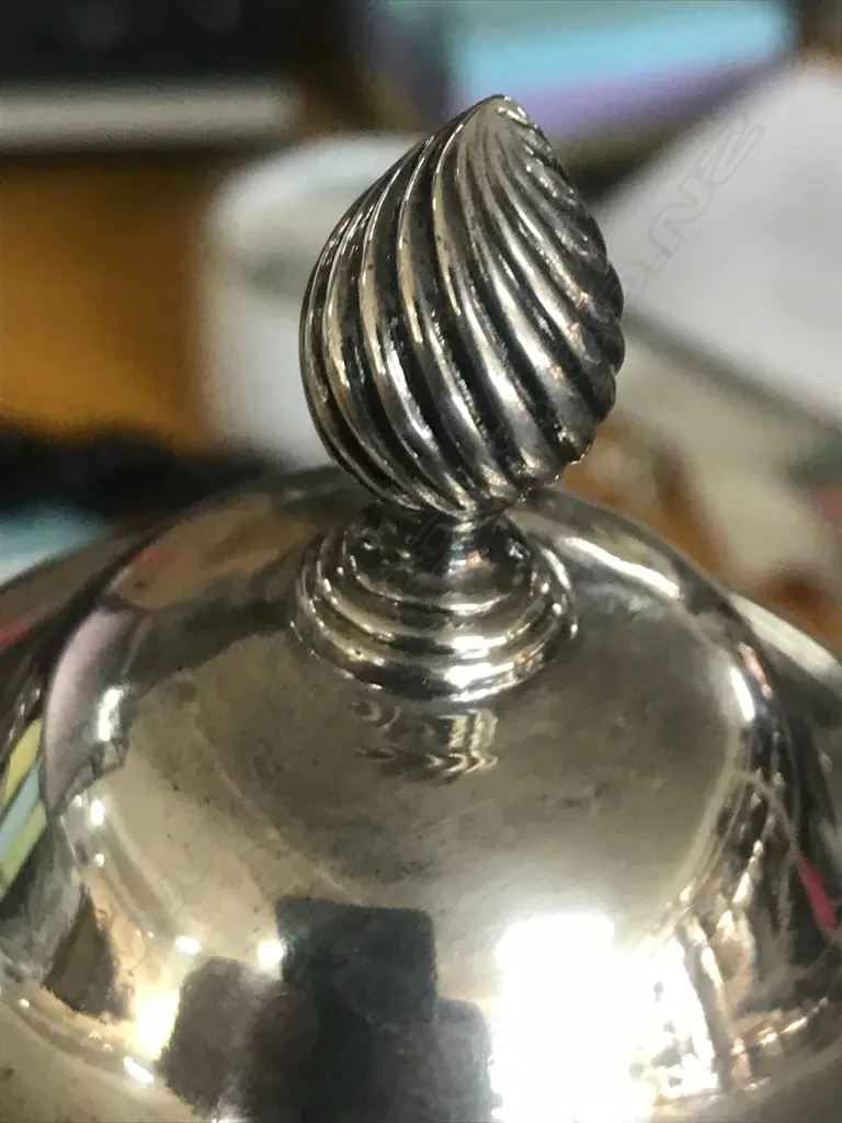 A George III silver coffee pot, London 1775 by William Grundy. 786gm., Image 1++