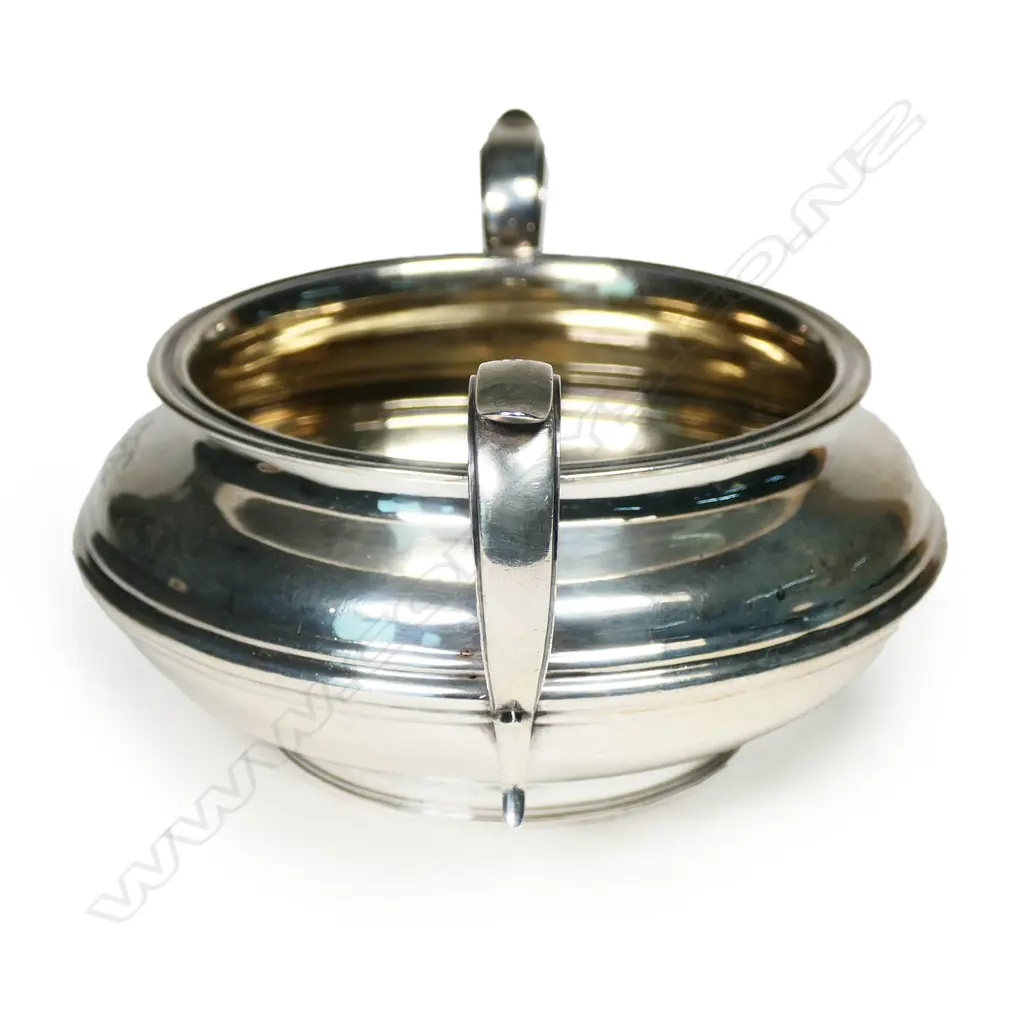 A Wm. IV silver sugar basin, by Charles Fox, London 1835, 349gm. Image 1++