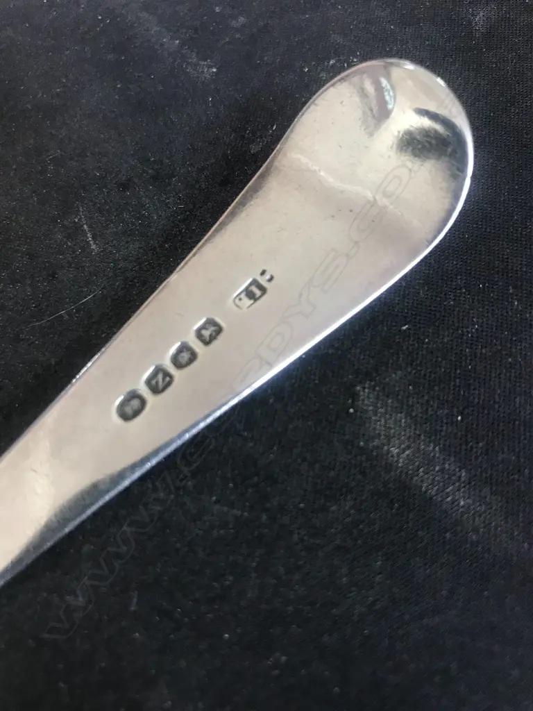 A George III silver pie spoon by John Blake (possibly) London 1808 111gms, Image 1++