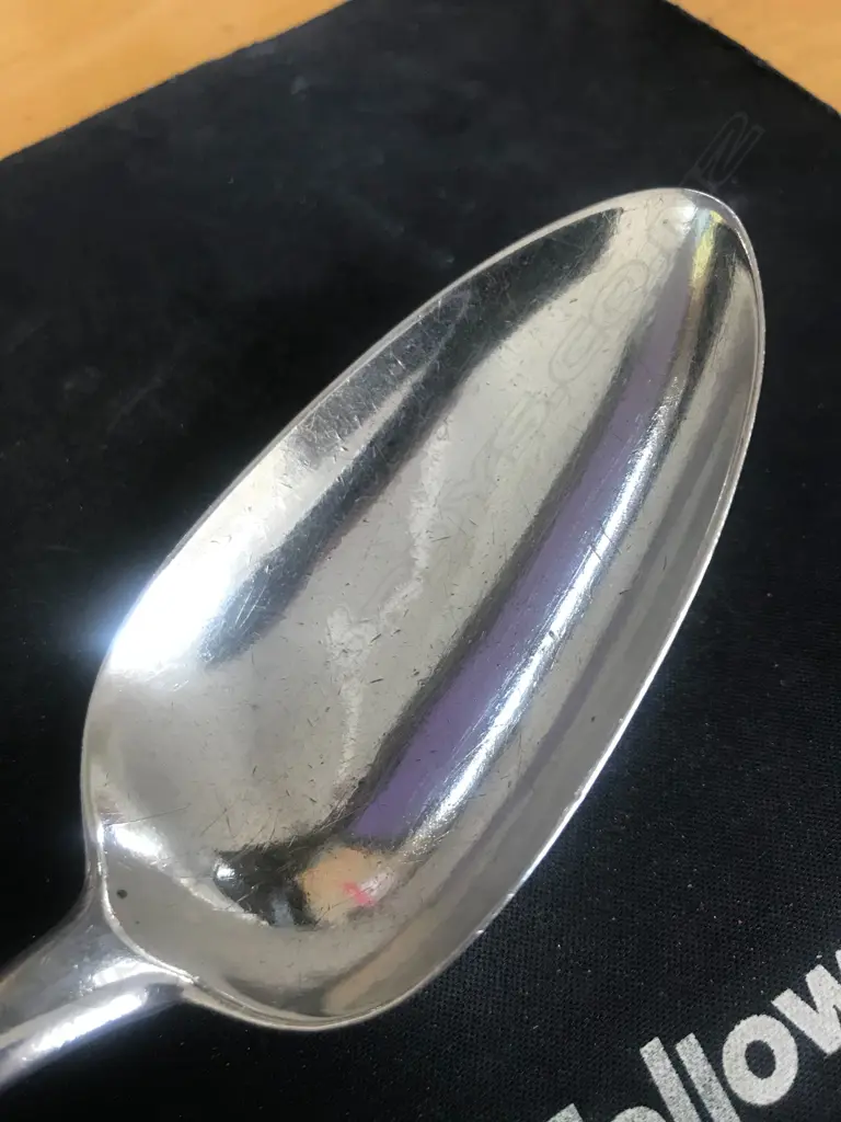A George III silver pie spoon by John Blake (possibly) London 1808 111gms, Image 1++