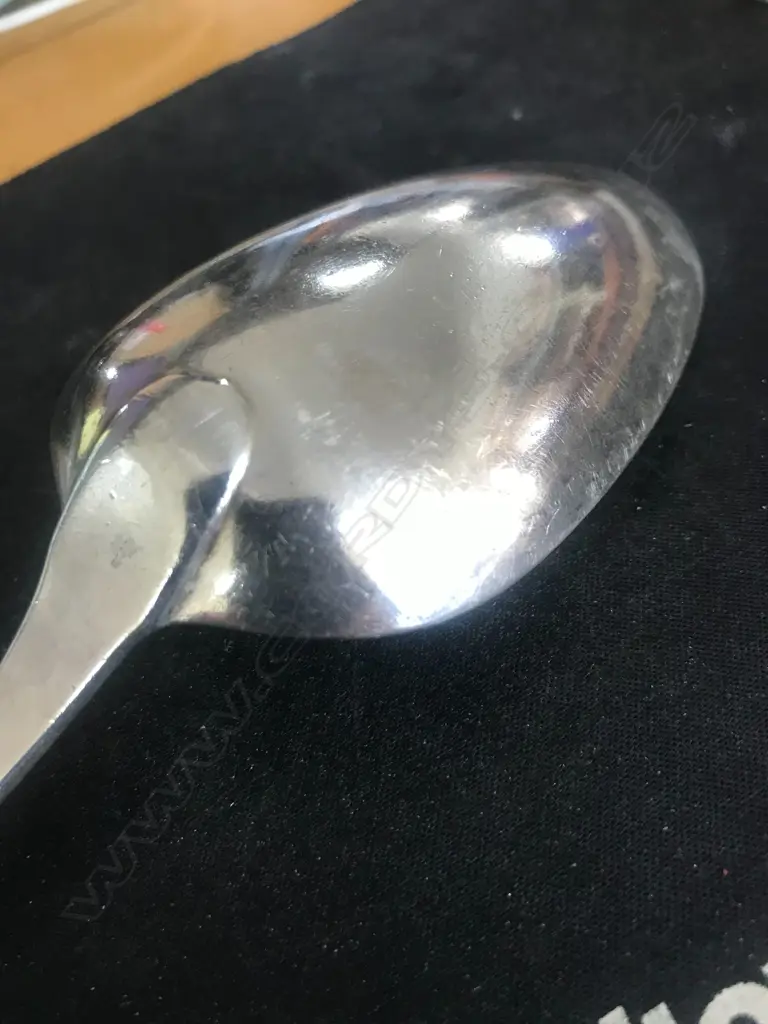 A George III silver pie spoon by John Blake (possibly) London 1808 111gms, Image 1++