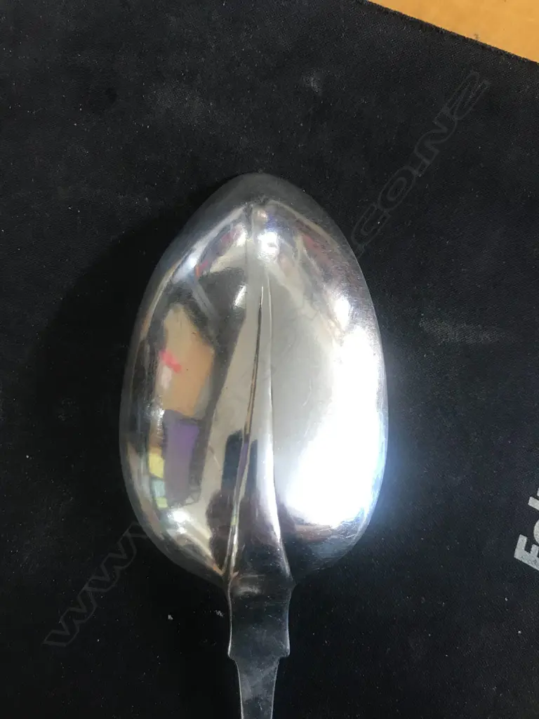 A George III Irish silver pie spoon, by Laurence Nowlan, Dublin 1806, Image 1++
