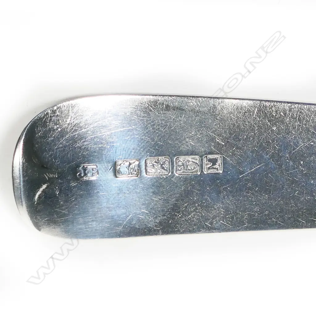 A George III Irish silver pie spoon, by John Pittar, Dublin 1808, Image 1++