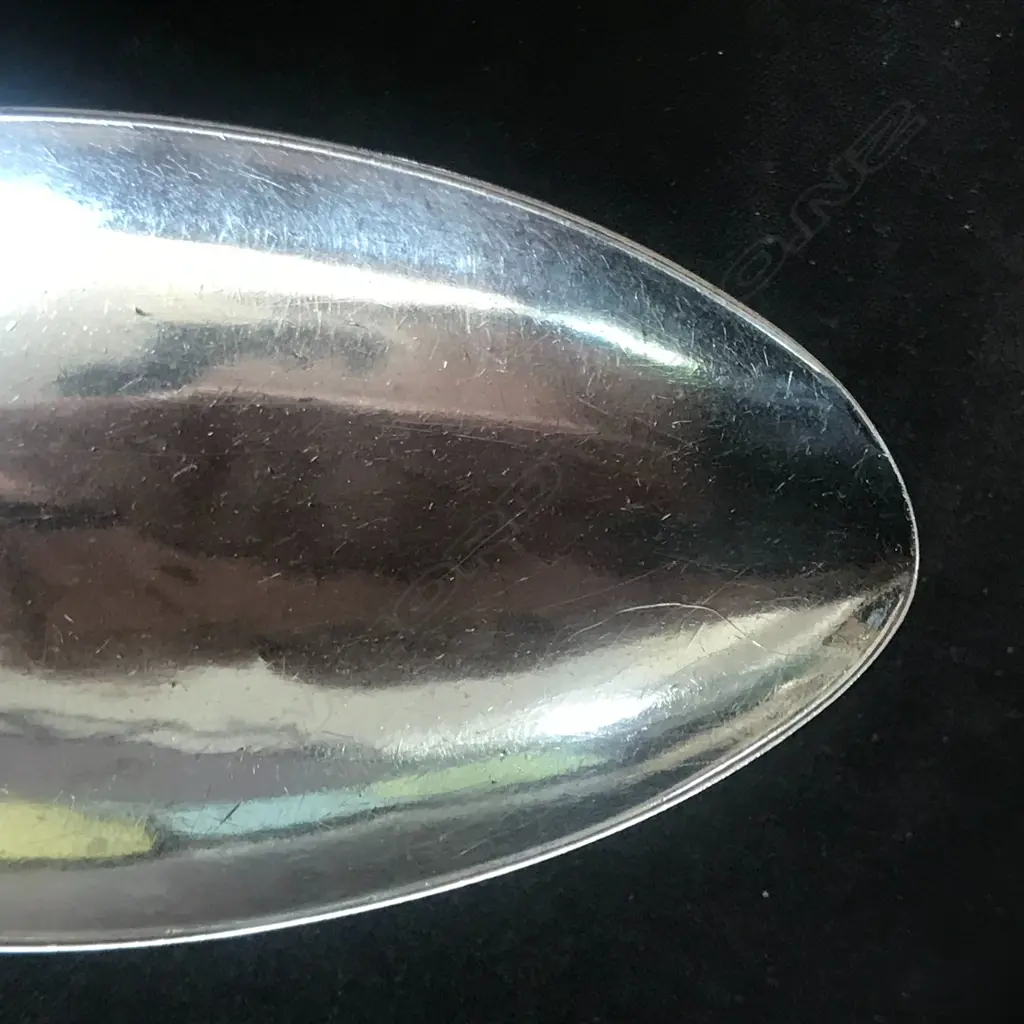 A George III Irish silver pie spoon, by John Pittar, Dublin 1808, Image 1++