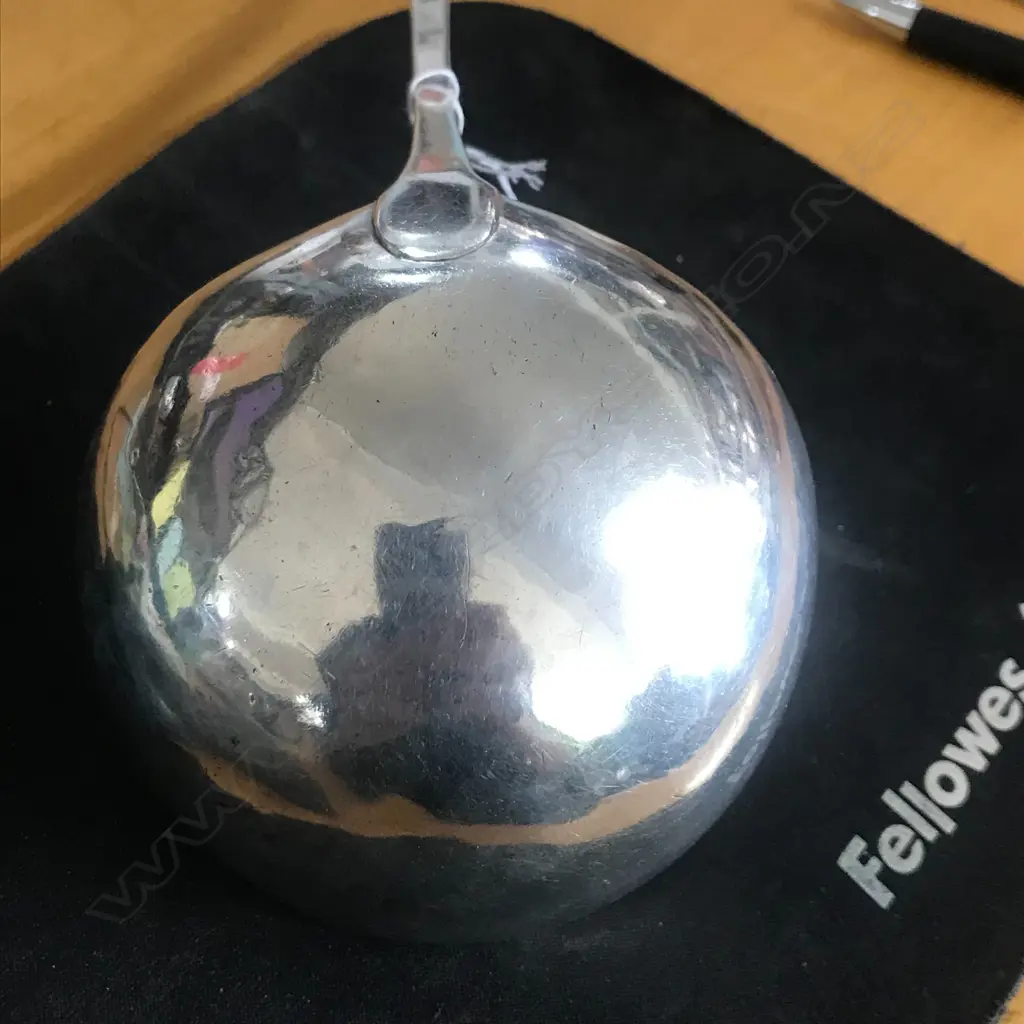 A Geo III Irish silver soup ladle, Dublin 1793 by Law & Bayley, 163gm, Image 1++