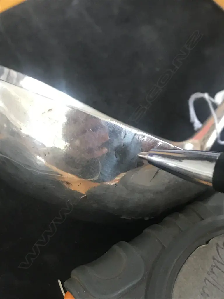 A Geo III Irish silver soup ladle, Dublin 1793 by Law & Bayley, 163gm, Image 1++