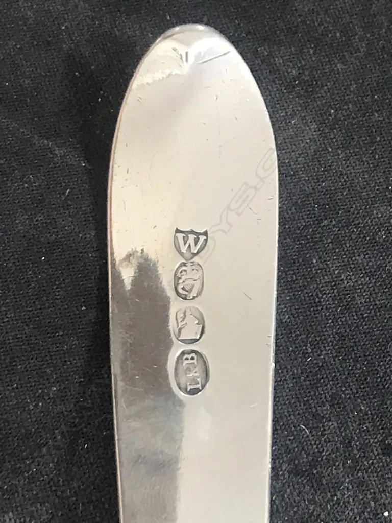 A Geo III Irish silver soup ladle, Dublin 1793 by Law & Bayley, 163gm, Image 1++